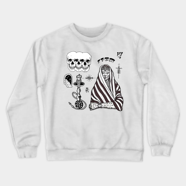 Mystic Rites Crewneck Sweatshirt by Luke Gray